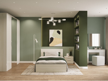 Кровать Сунна + Матрас Safety белая 120х200