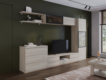 Гостиная Вента 330х45х200 напольная