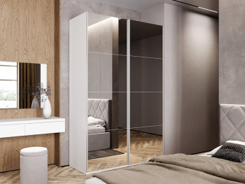 Шкаф Top Line 150х66х236 (Белый капри, Белый капри ЛДСП)