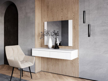 Комплект туалетных столиков белый