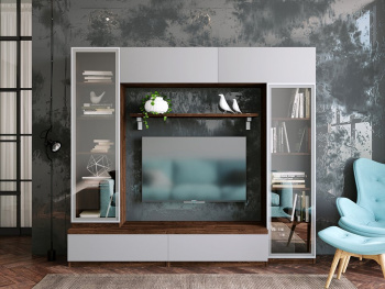 Гостиная Вента 225х45х200 напольная